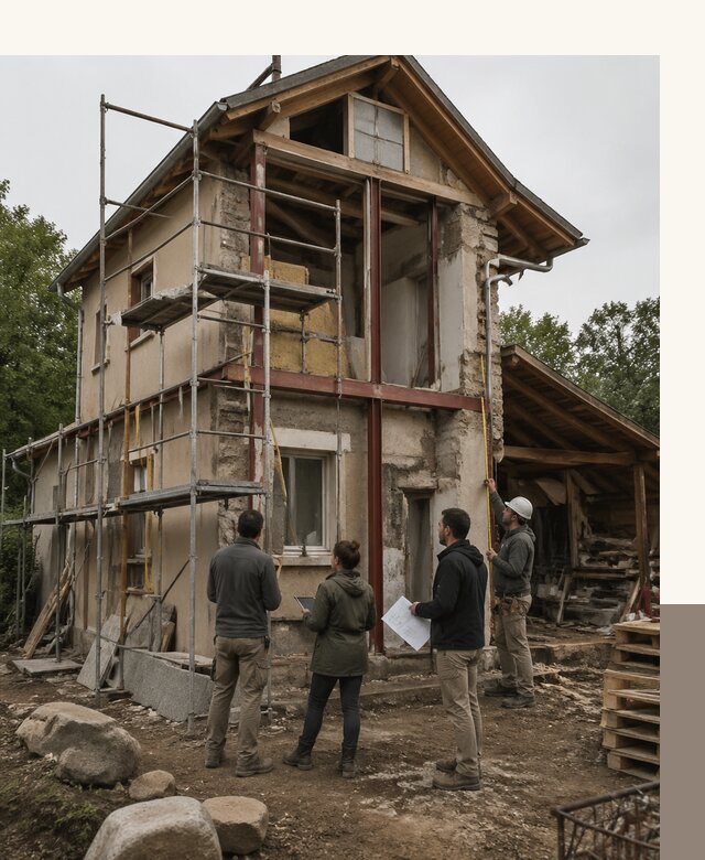 Реконструкция загородного дома под ключ в Тутаеве от бюро